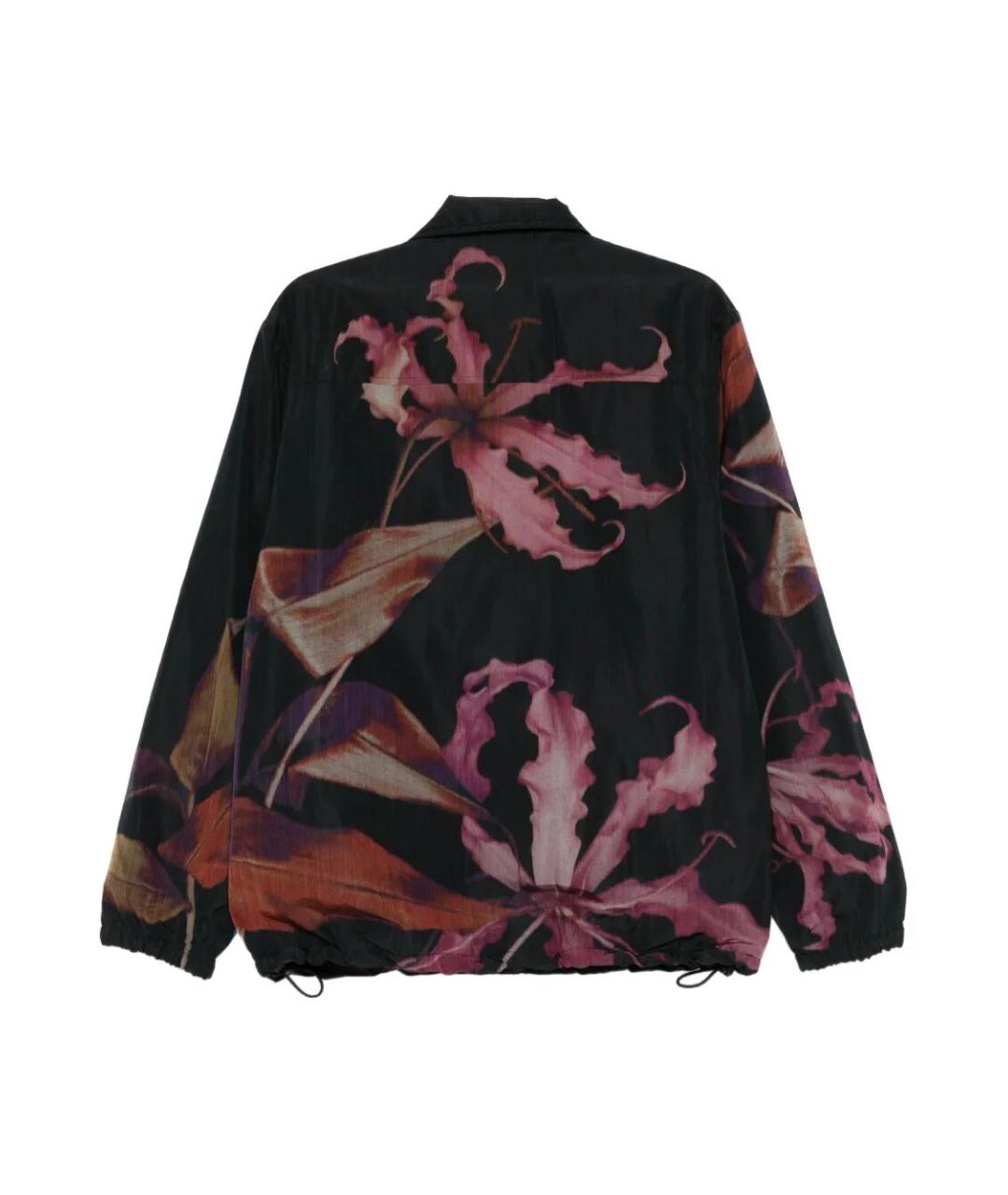 DRIES VAN NOTEN Черная полиамидовая куртка, фото 2