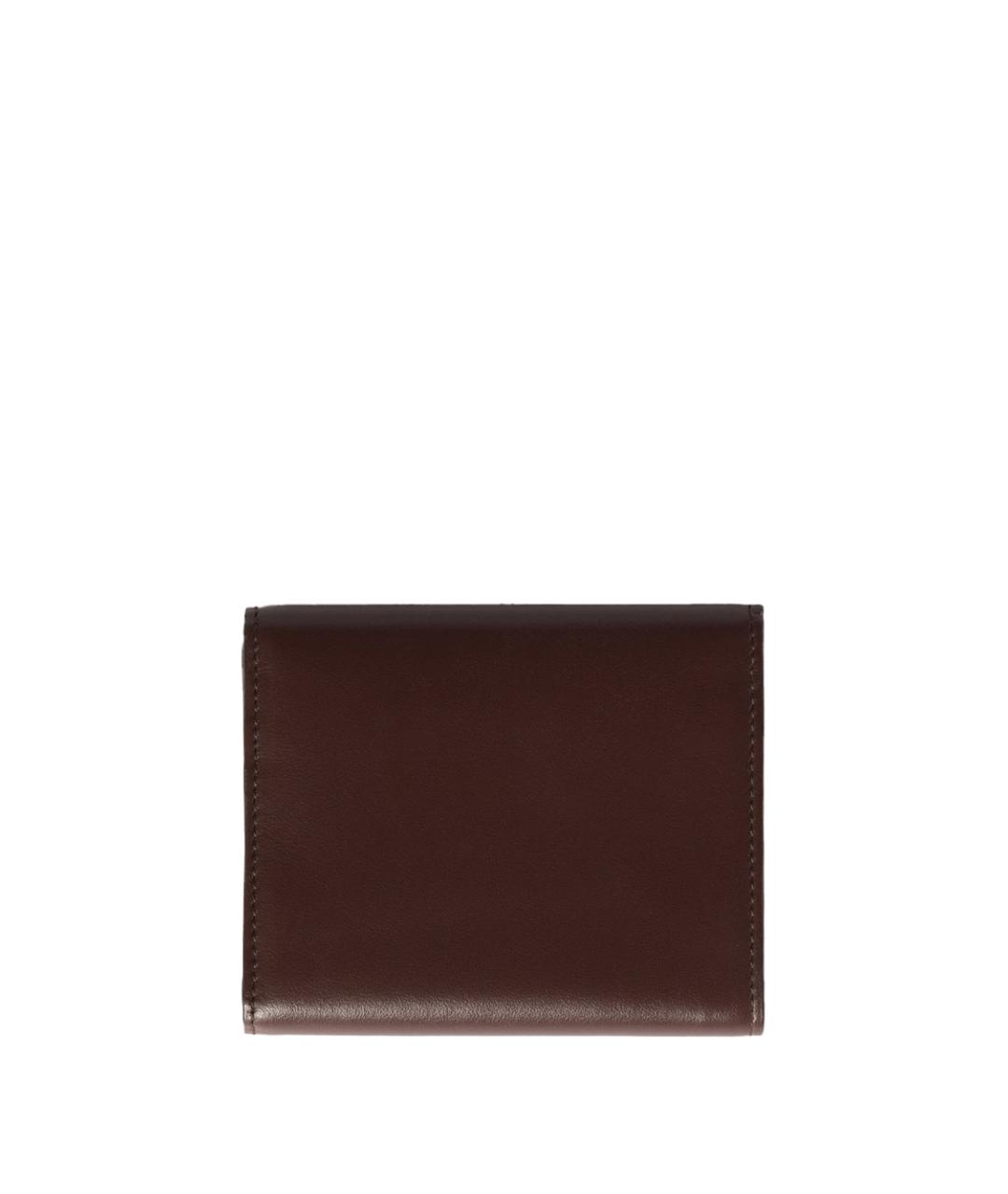 MIU MIU Коричневый кожаный кошелек, фото 3