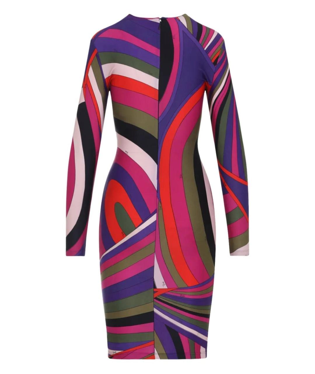 PUCCI Мульти полиамидовое платье, фото 2