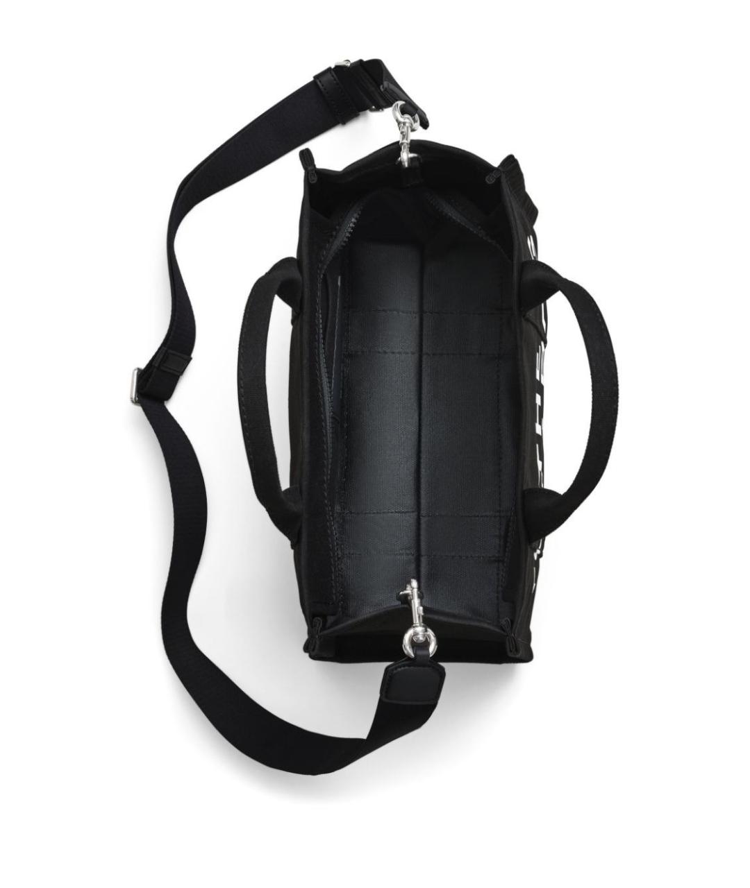 MARC JACOBS Черная тканевая сумка тоут, фото 5