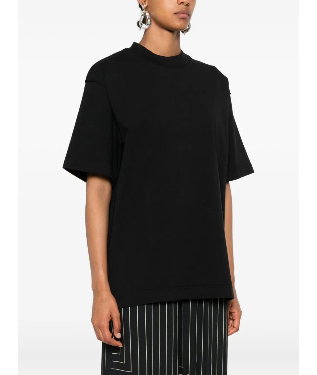 FEDERICO CINA Черная хлопковая футболка, фото 2