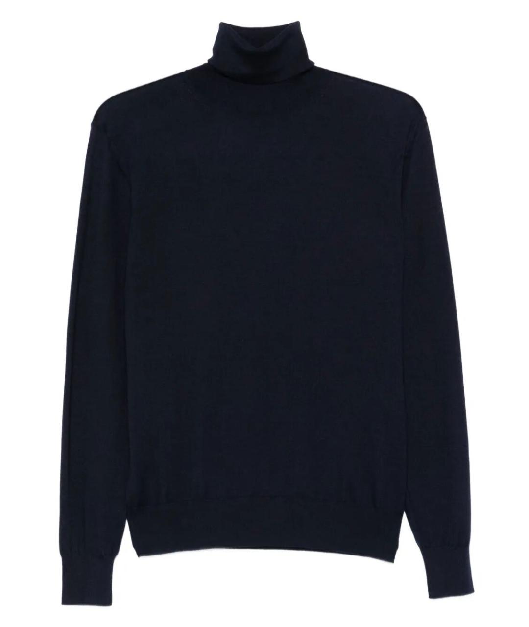 SAINT LAURENT Черная шерстяная водолазка, фото 1