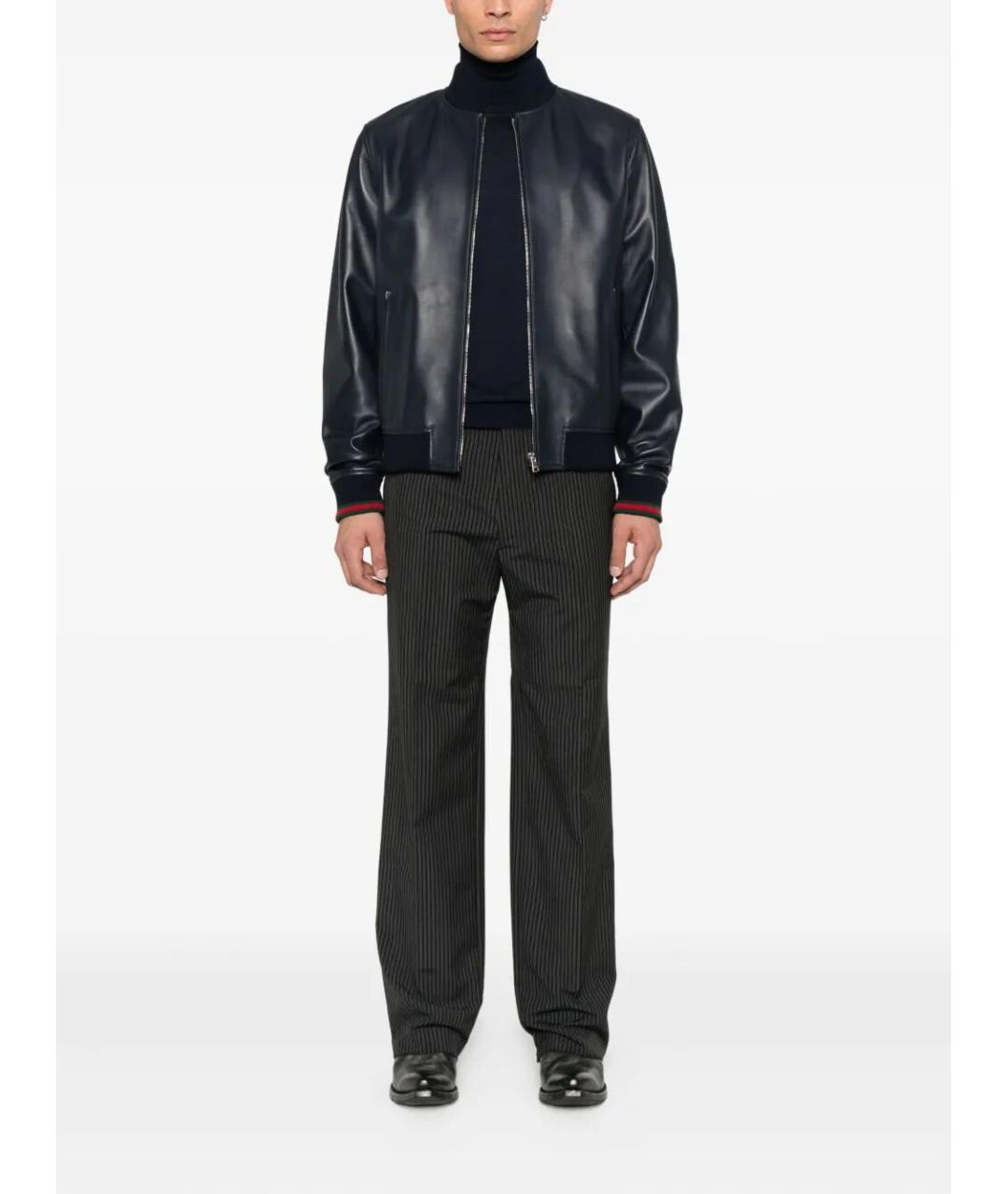 SAINT LAURENT Черная шерстяная водолазка, фото 2