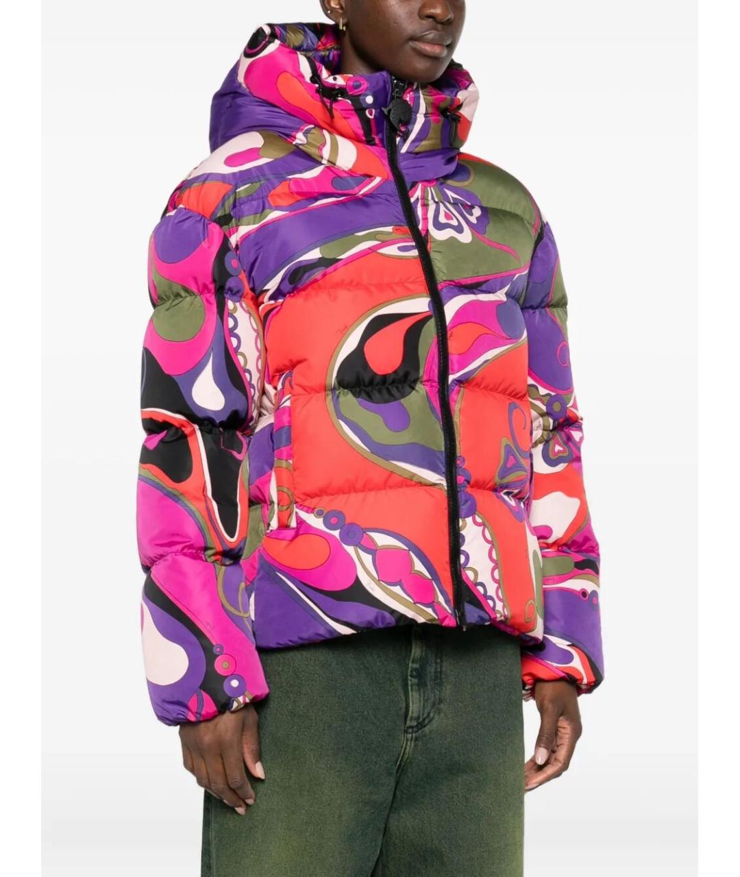 PUCCI Мульти полиамидовый пуховик, фото 4