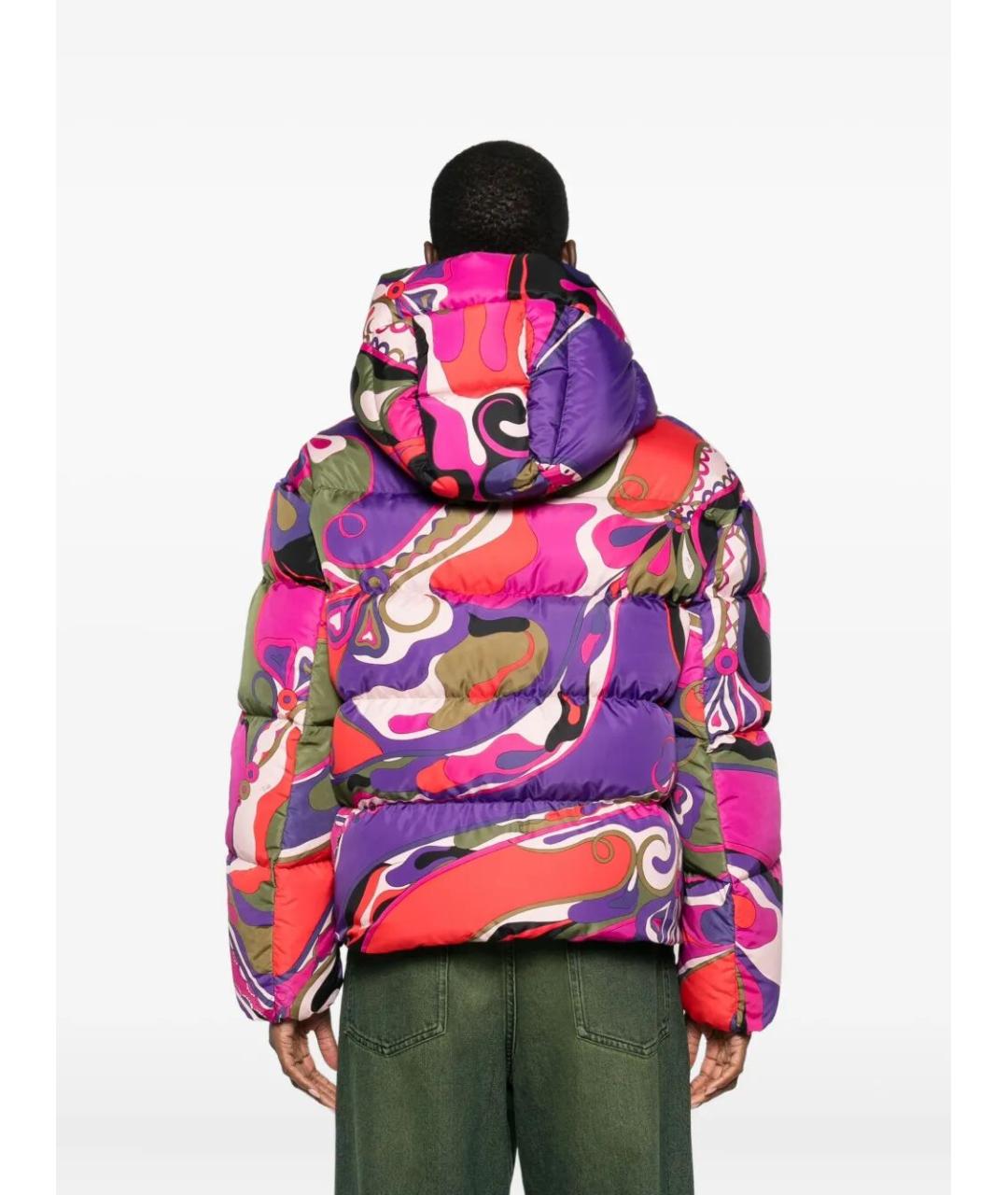 PUCCI Мульти полиамидовый пуховик, фото 3