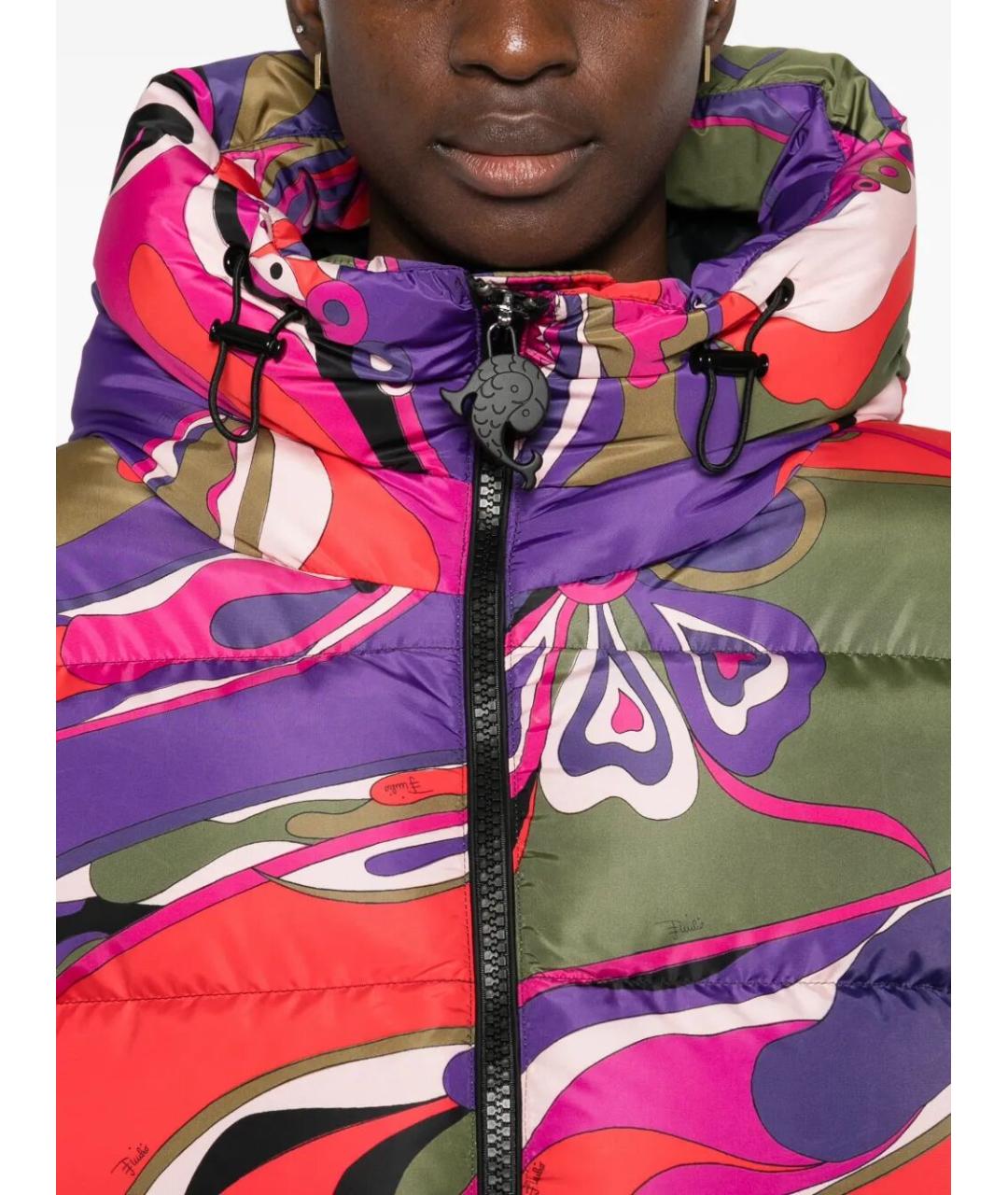 PUCCI Мульти полиамидовый пуховик, фото 5