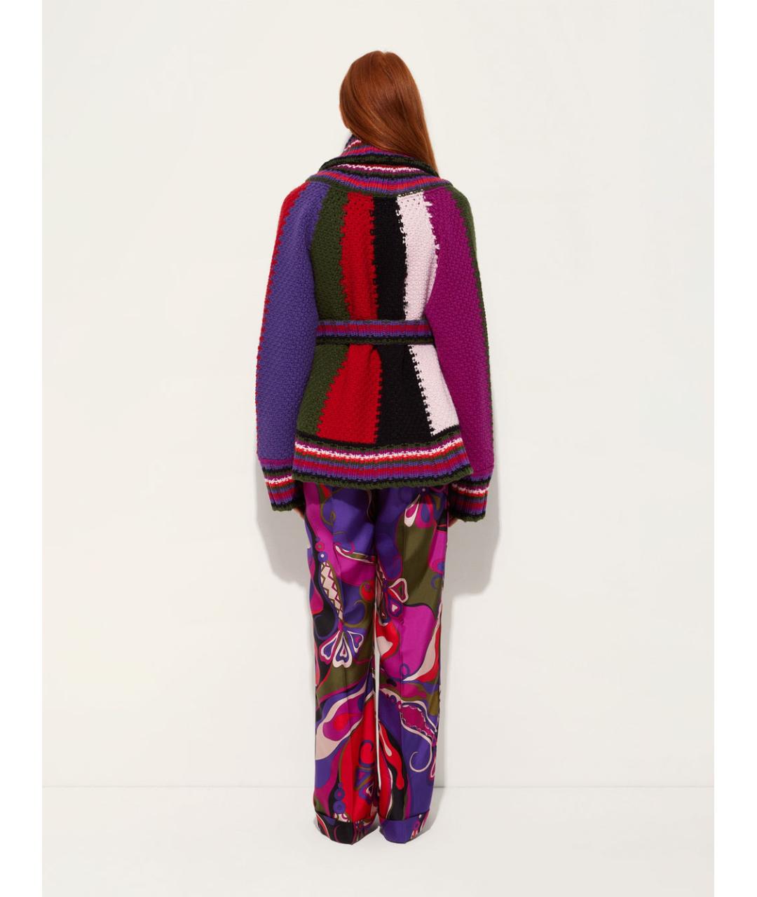 PUCCI Мульти шерстяной кардиган, фото 3