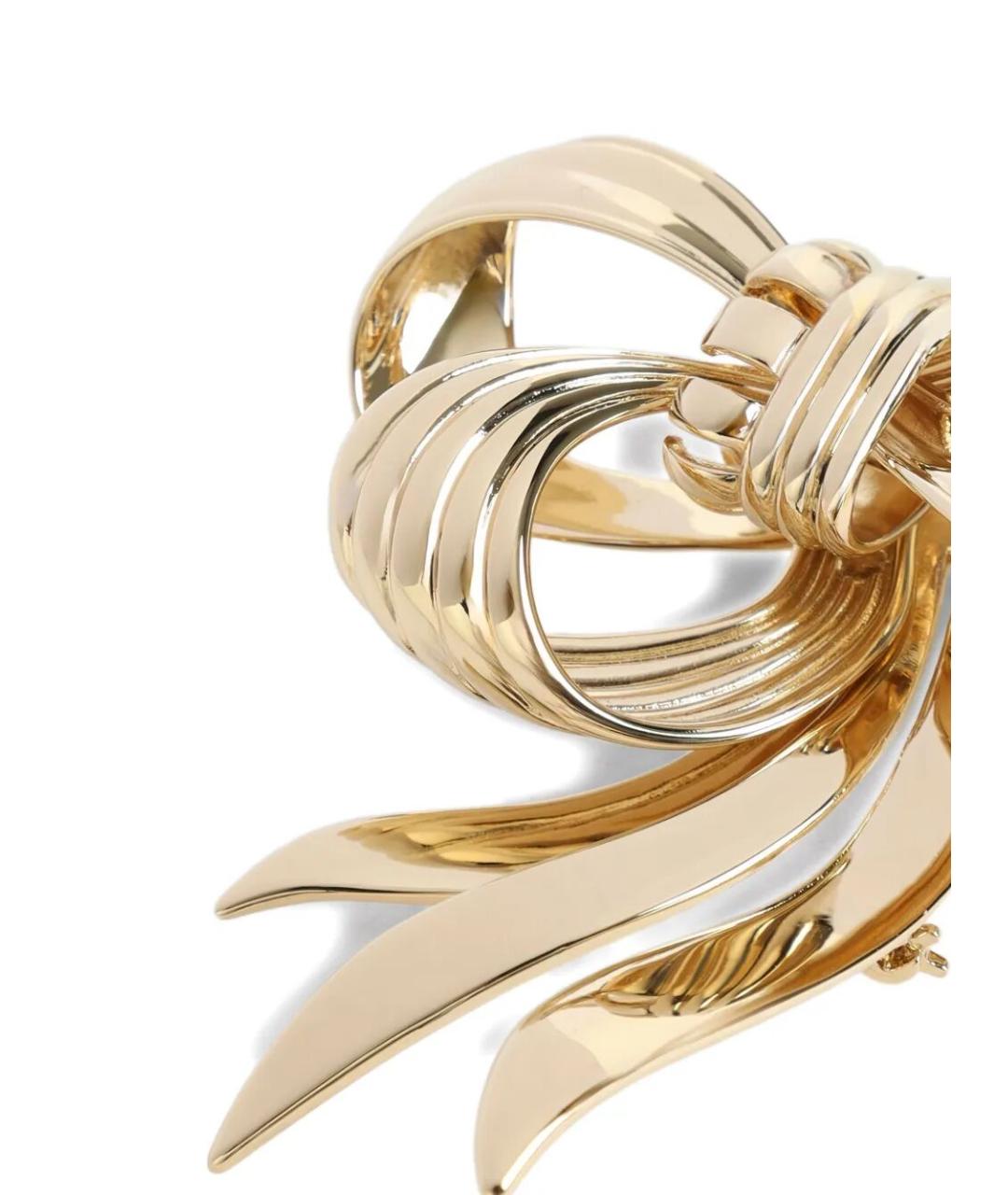 MIU MIU Золотая латунная булавка / брошь, фото 2