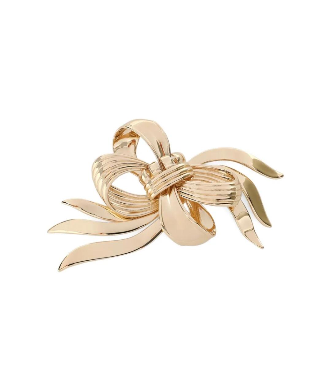 MIU MIU Золотая латунная булавка / брошь, фото 1