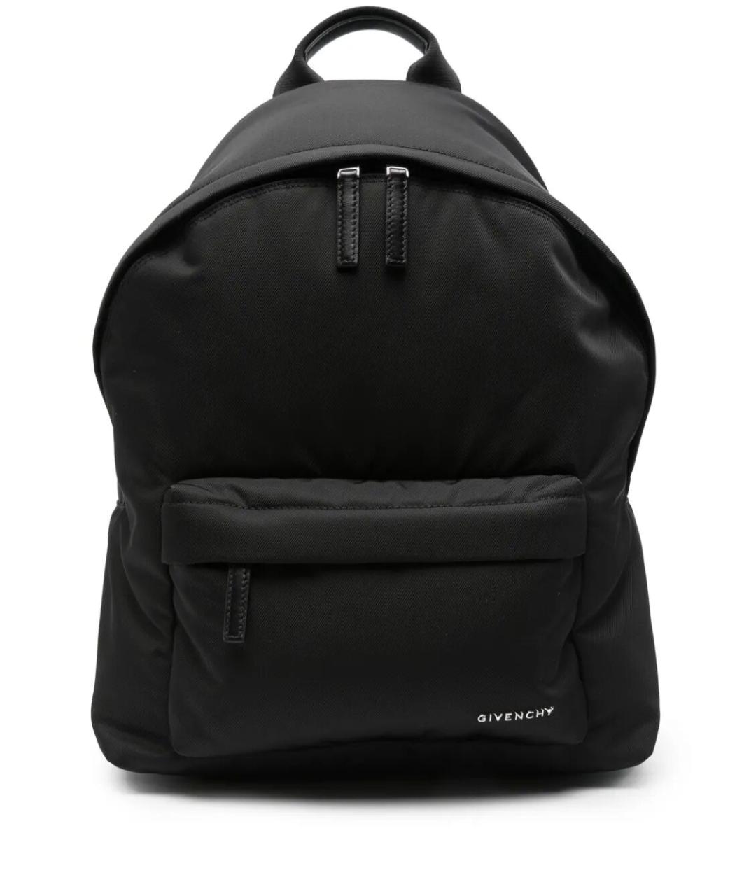 GIVENCHY Черный синтетический рюкзак, фото 1