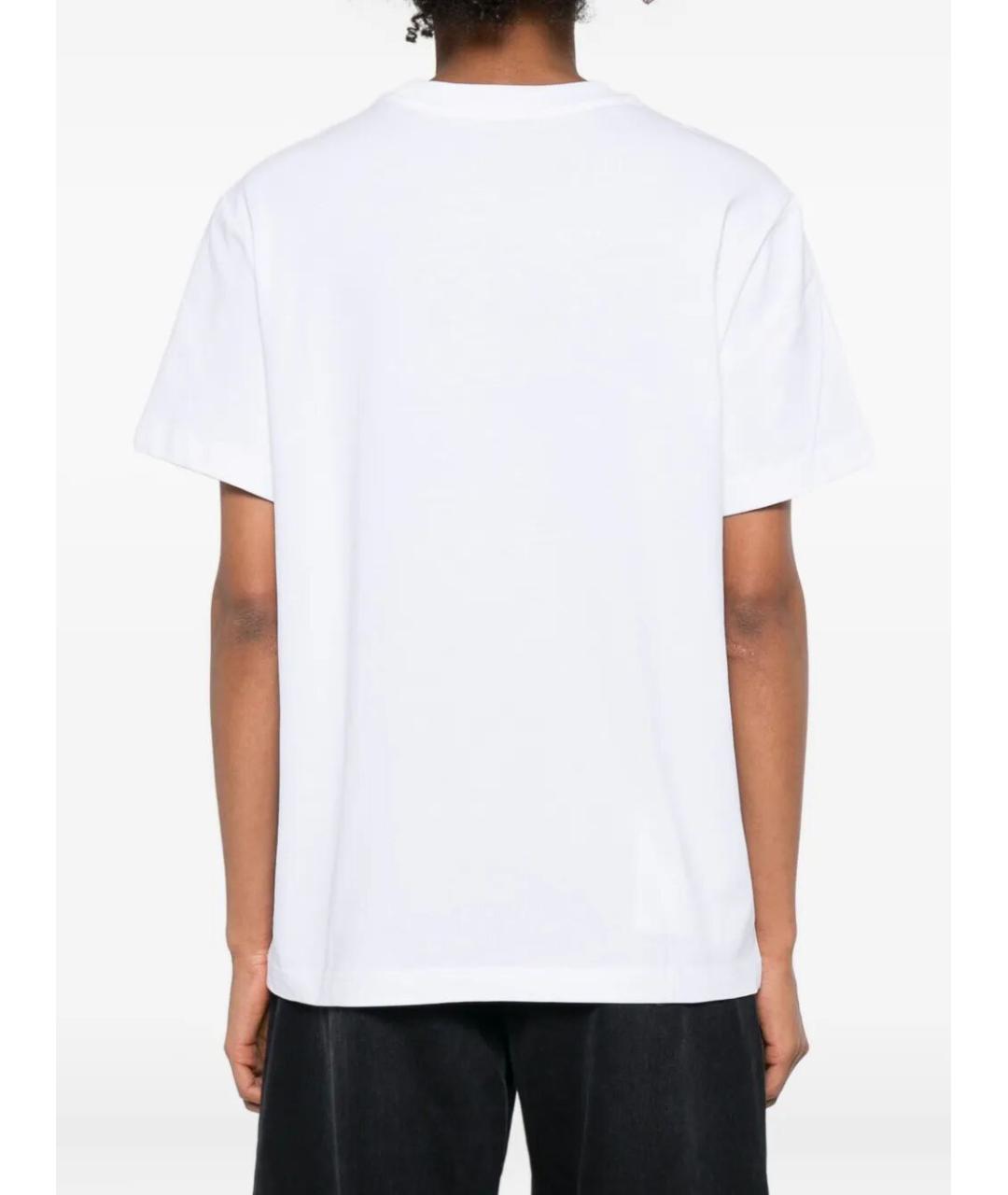 A.P.C. Белая хлопковая футболка, фото 4