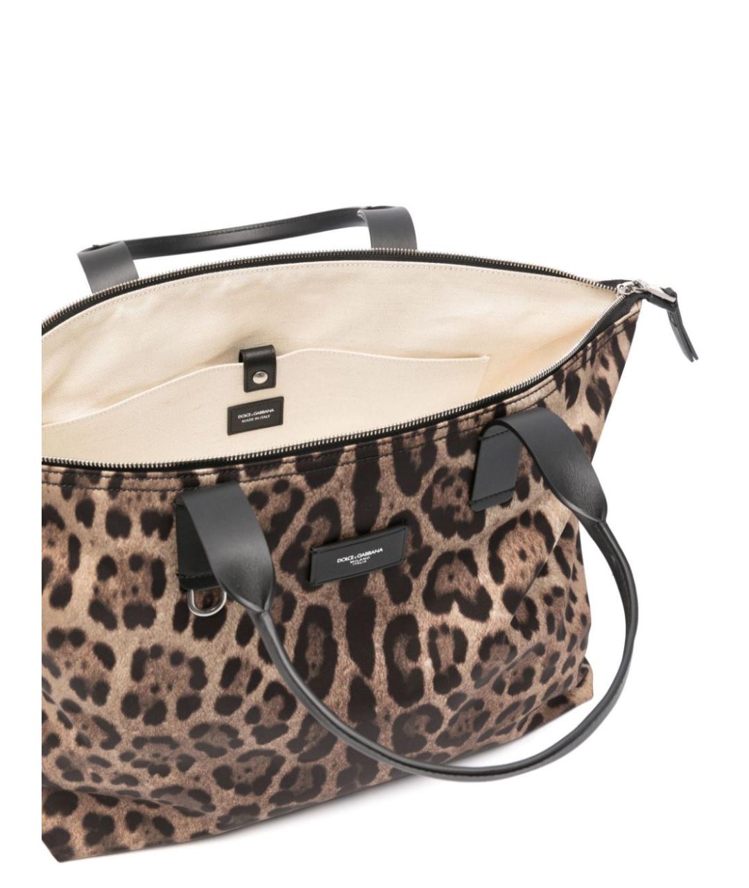 DOLCE&GABBANA Мульти кожаная сумка тоут, фото 5