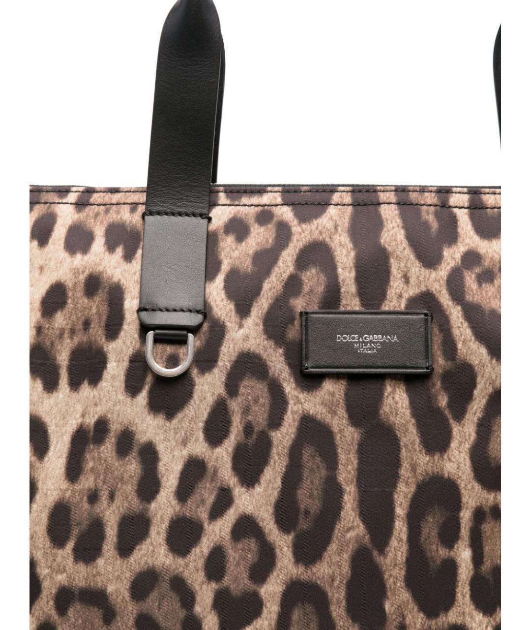 DOLCE&GABBANA Мульти кожаная сумка тоут, фото 4