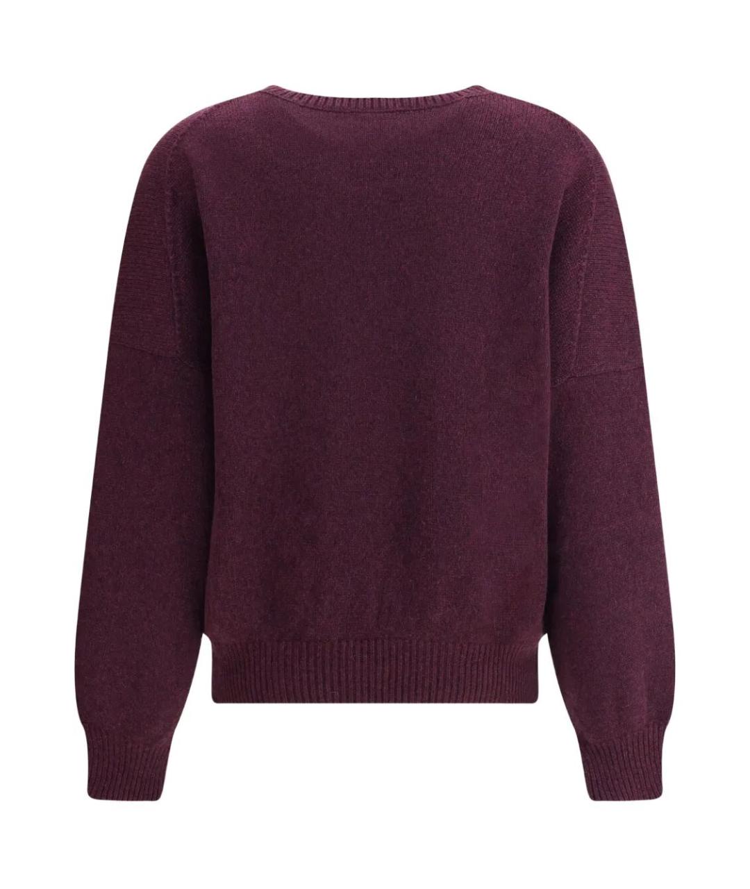 KHAITE Фиолетовый кашемировый джемпер / свитер, фото 2