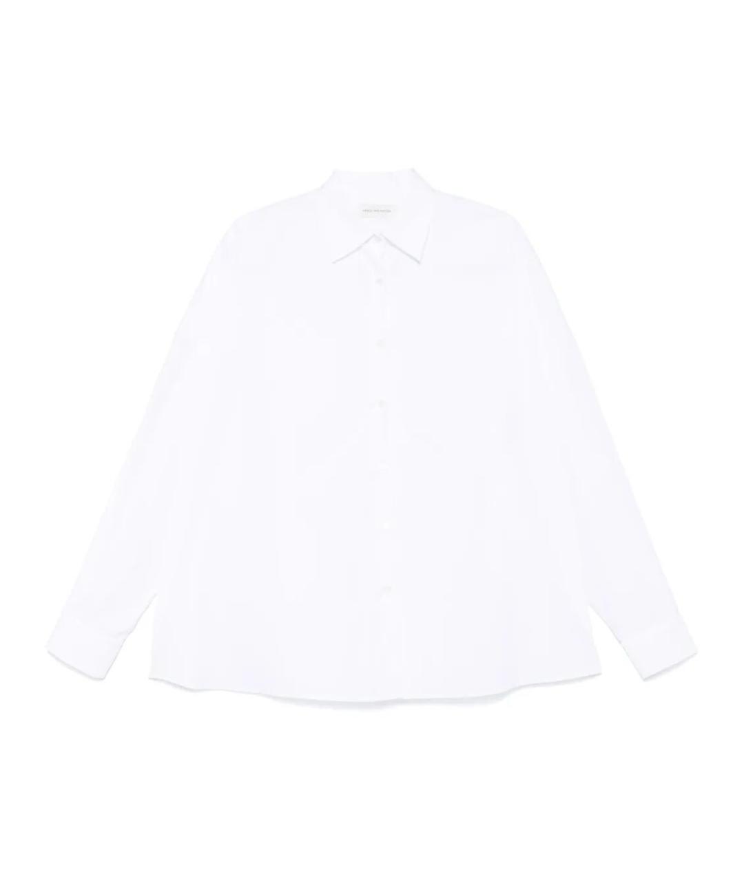 DRIES VAN NOTEN Белая хлопковая рубашка, фото 1