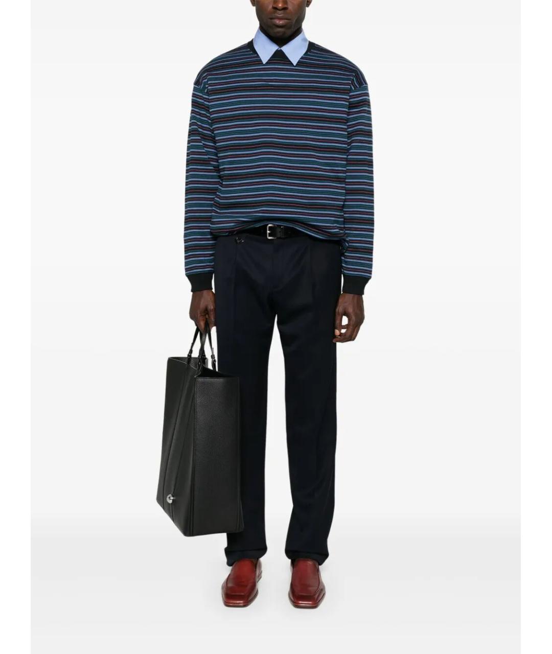 PRADA Синие прямые джинсы, фото 2