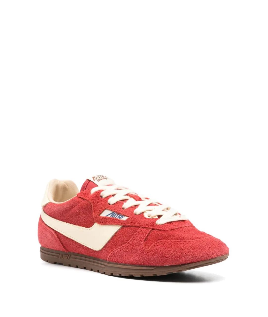 AUTRY Красные замшевые кроссовки, фото 2