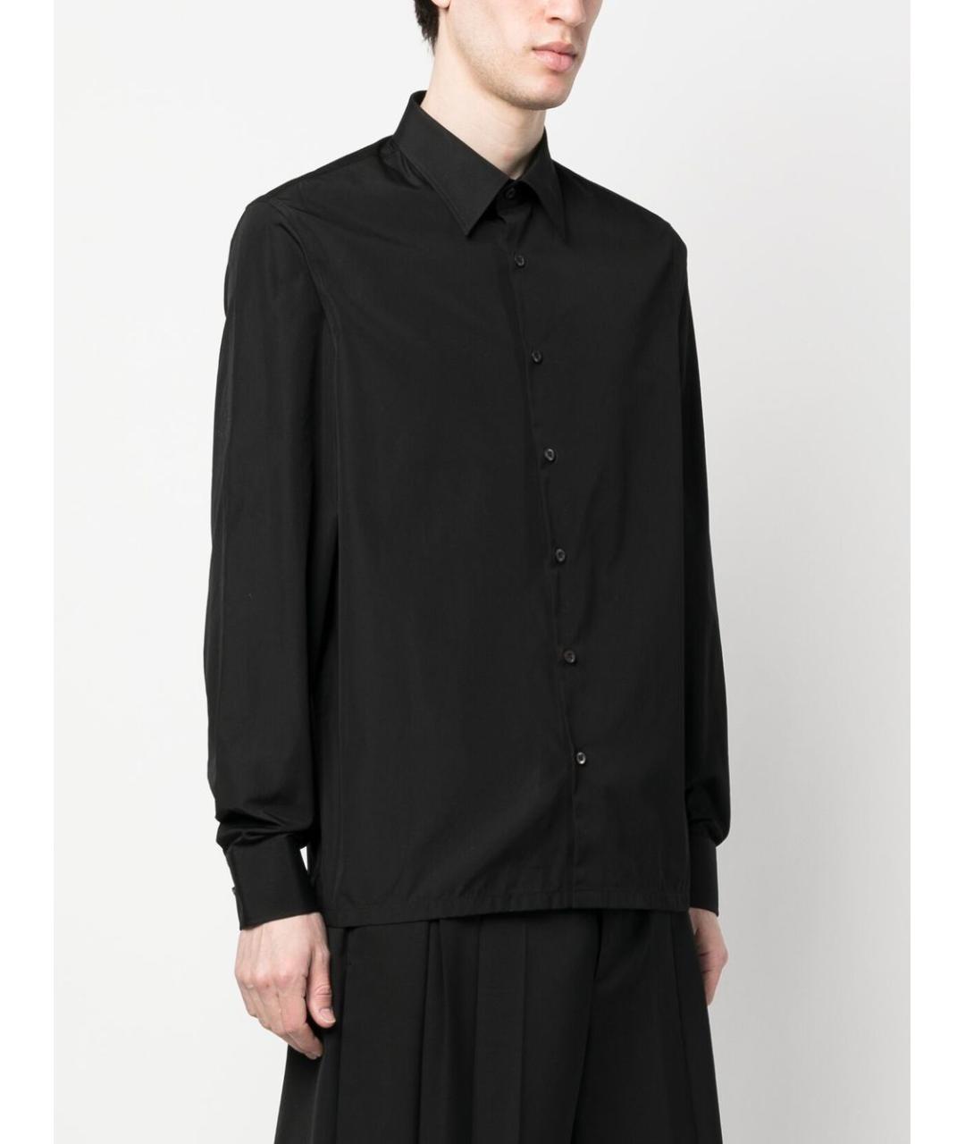 PRADA Черная хлопковая кэжуал рубашка, фото 4