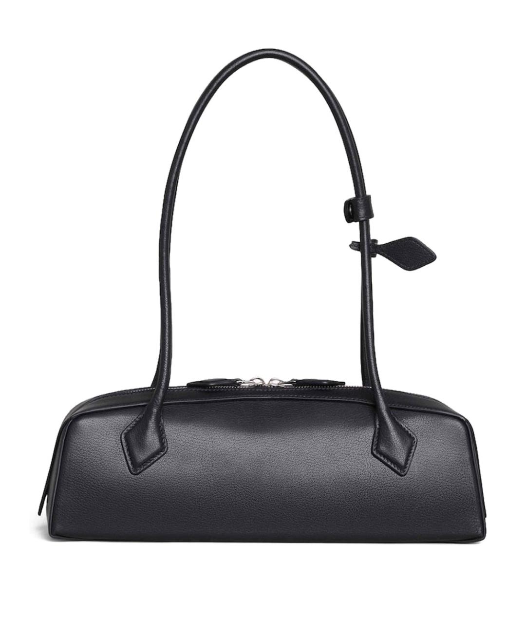 ALAIA Черная кожаная сумка через плечо, фото 3