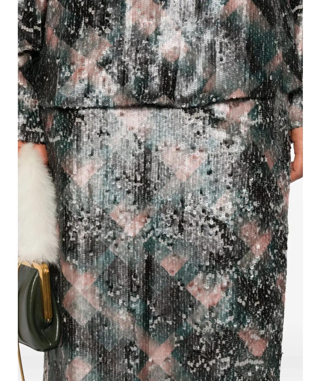 DRIES VAN NOTEN Мульти юбка миди, фото 5