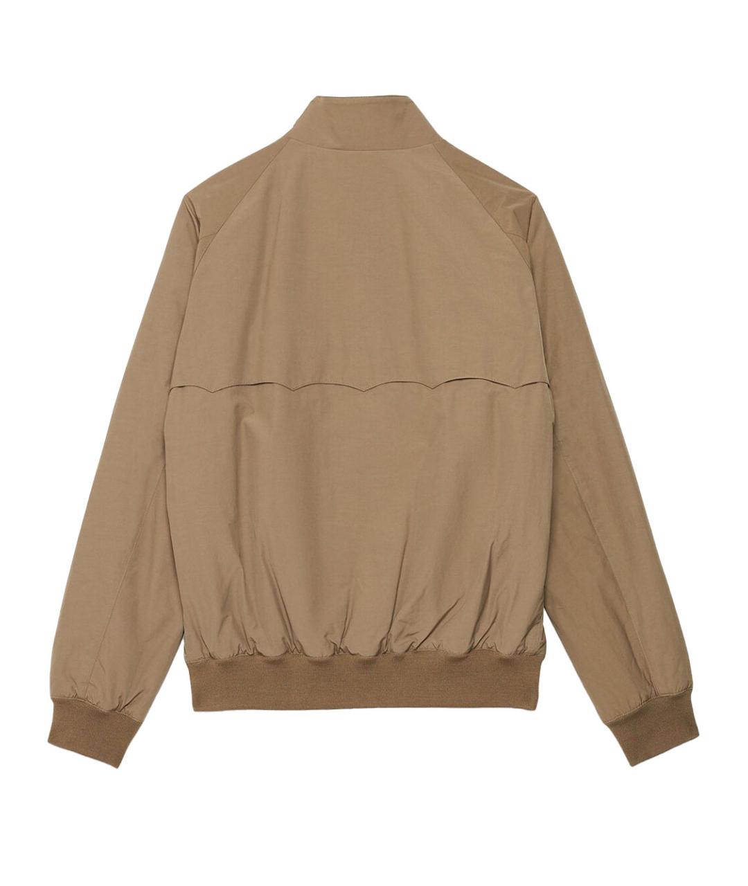 BARRACUTA Бежевая полиэстеровая куртка, фото 5