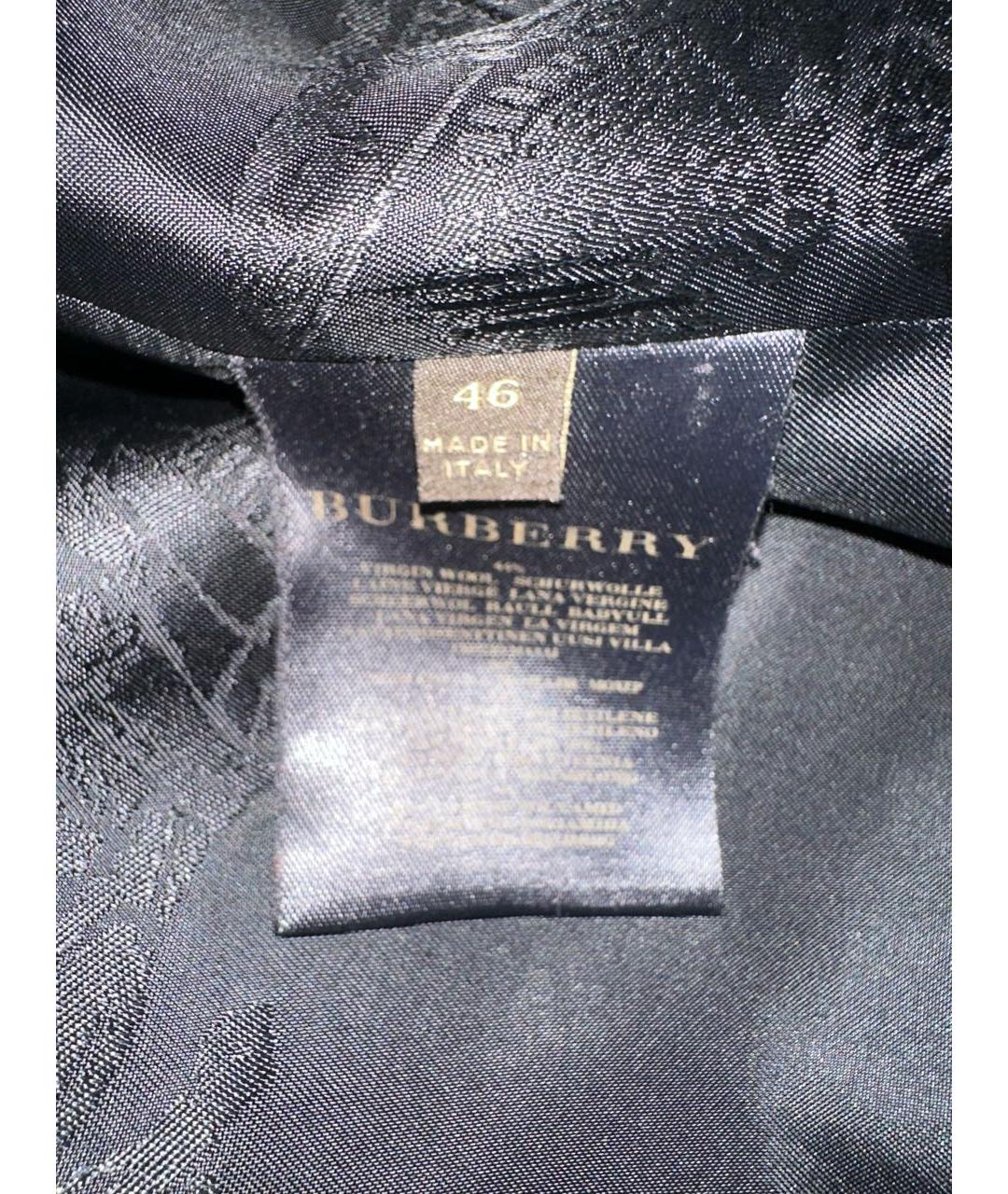BURBERRY Шерстяное пальто, фото 4