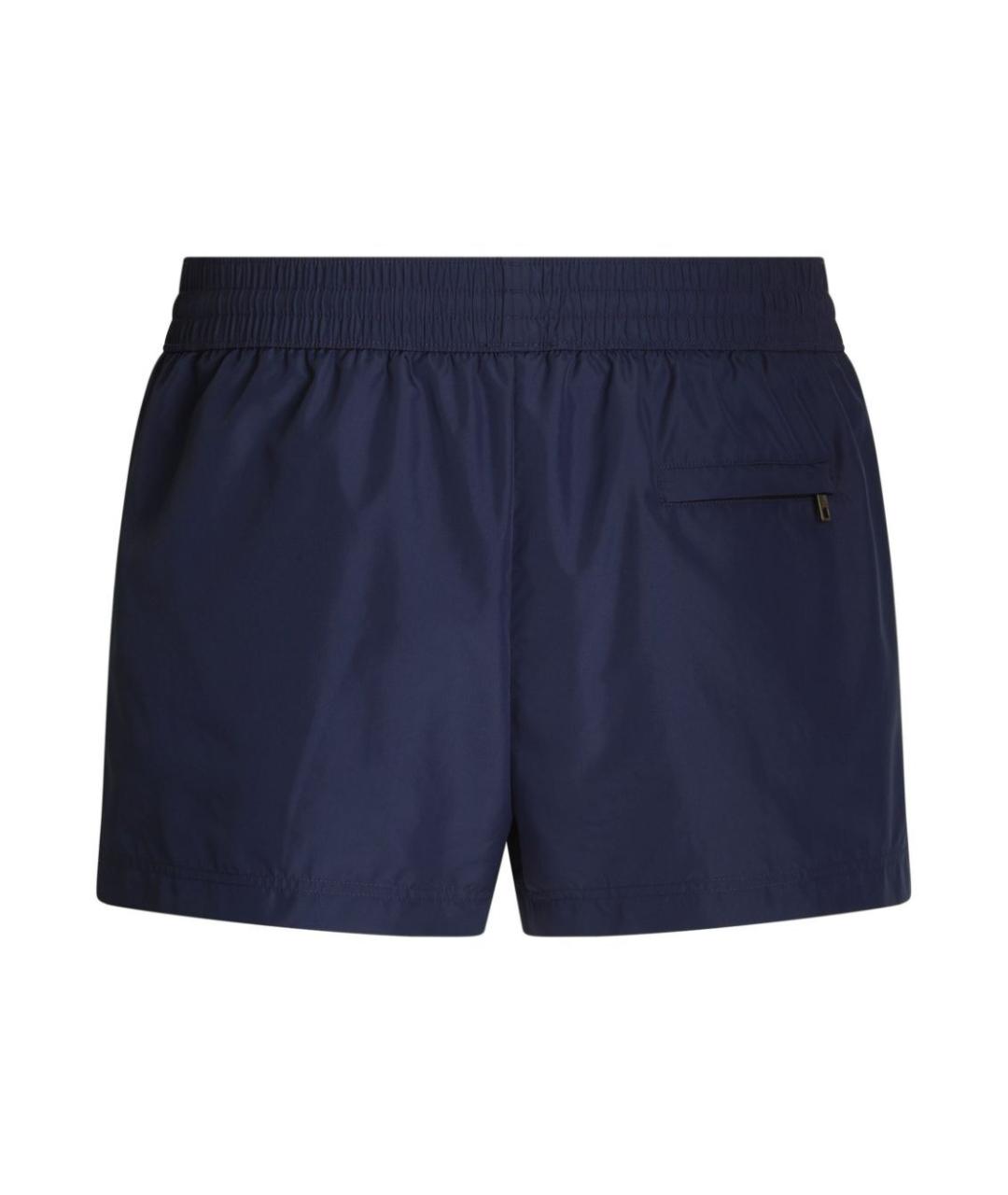 DOLCE&GABBANA Синие полиамидовые плавки, фото 2