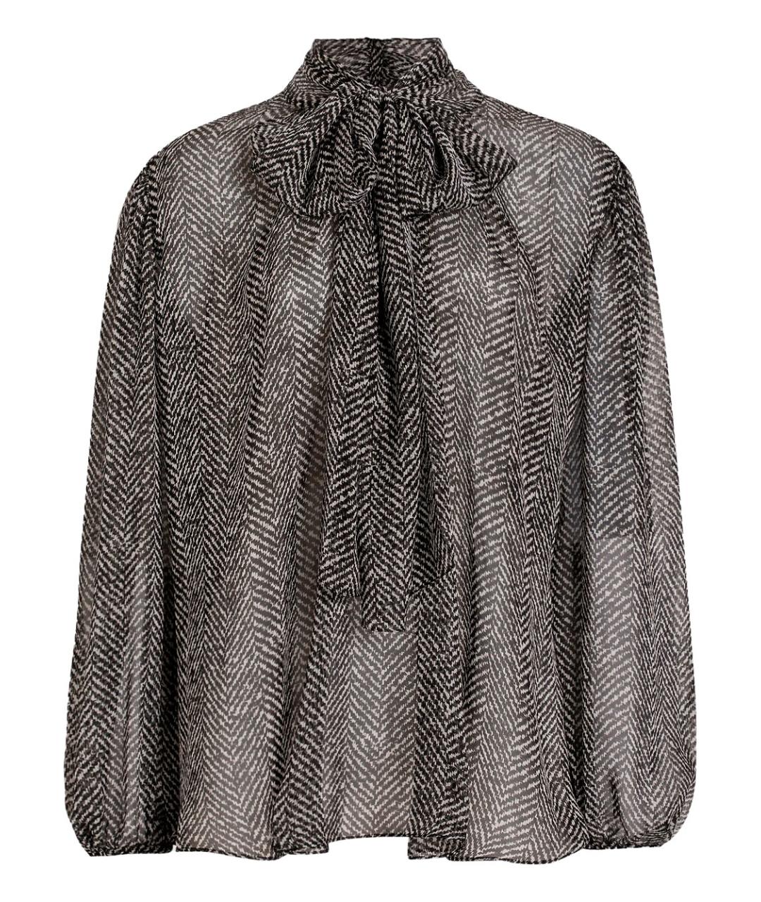 DOLCE&GABBANA Мульти шелковая блузы, фото 1