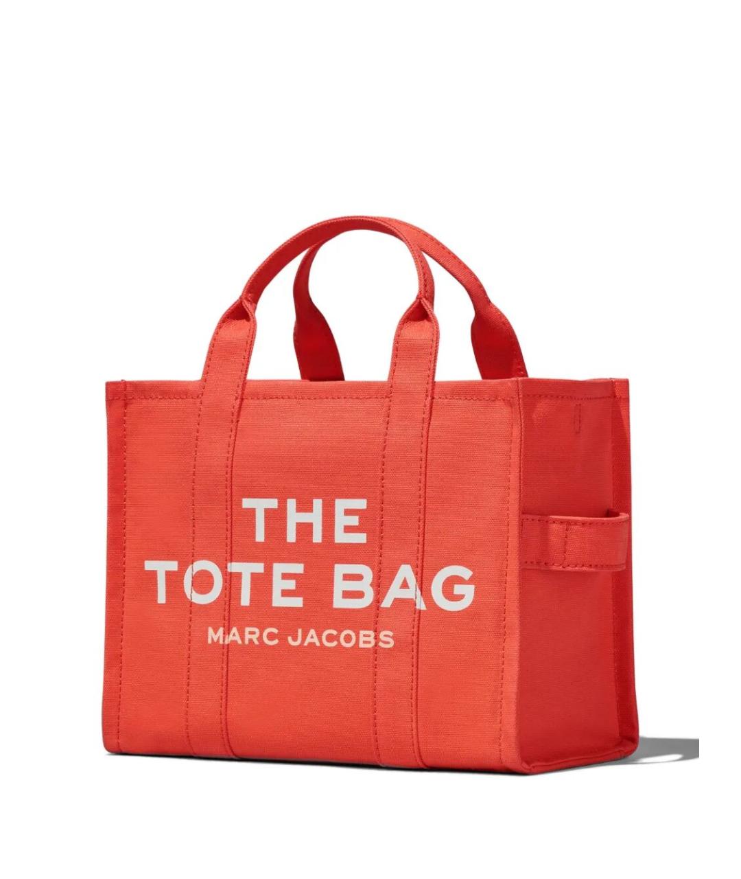 MARC JACOBS Красная тканевая сумка тоут, фото 7