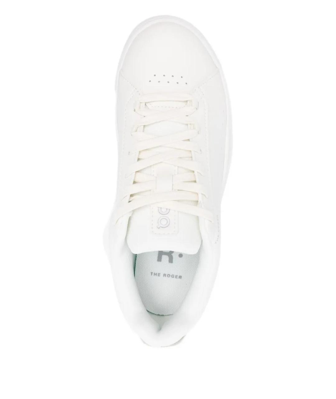 ON Белые кожаные кеды, фото 4