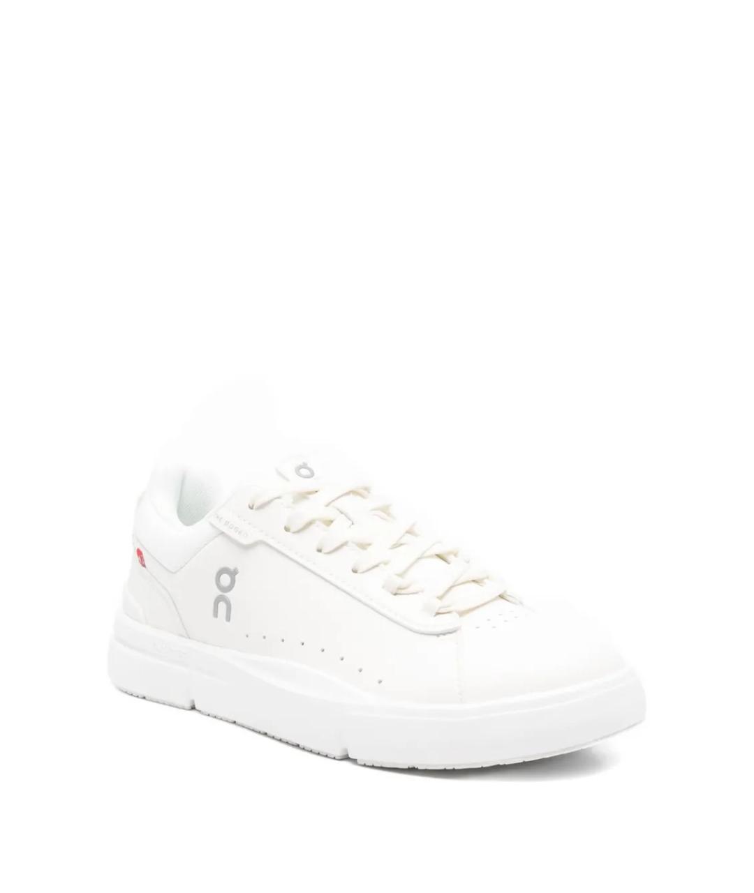 ON Белые кожаные кеды, фото 2