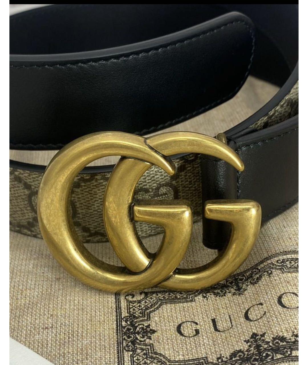 GUCCI Кожаный ремень, фото 4