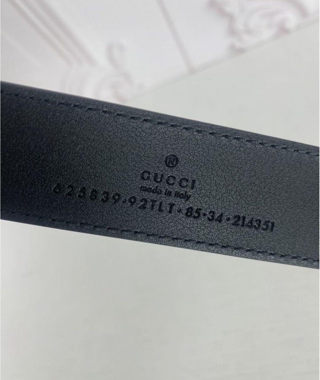 GUCCI Кожаный ремень, фото 3