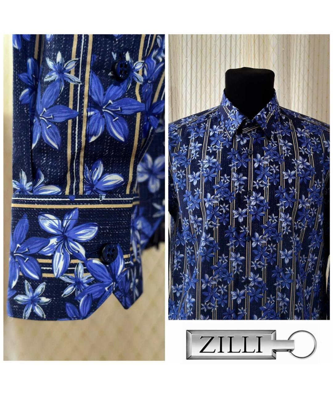 ZILLI Мульти хлопковая кэжуал рубашка, фото 2