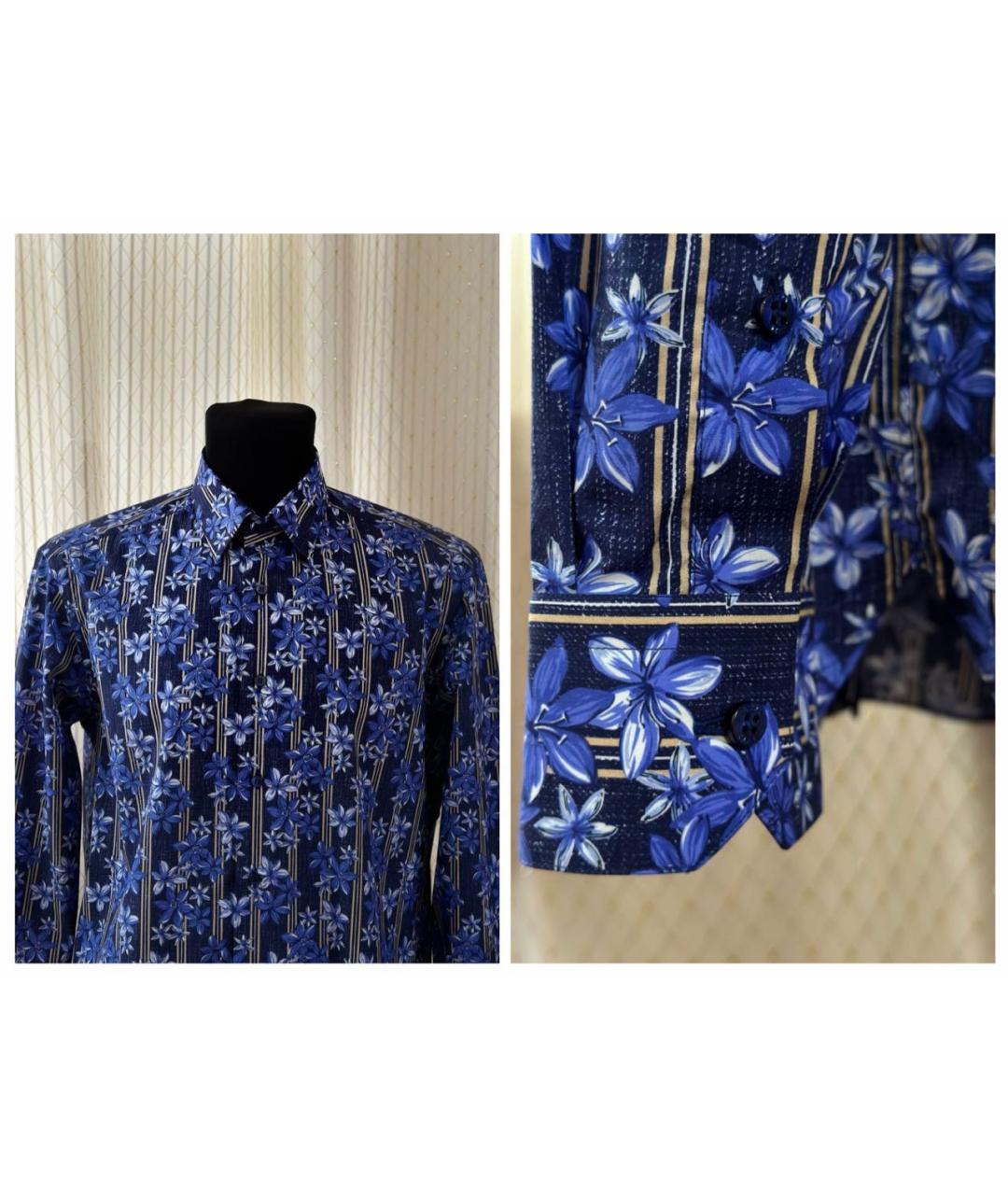 ZILLI Мульти хлопковая кэжуал рубашка, фото 3