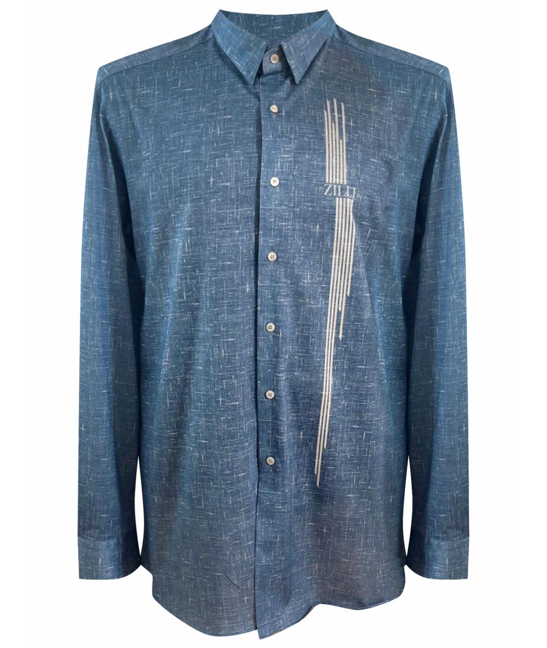 ZILLI Мульти хлопковая кэжуал рубашка, фото 1