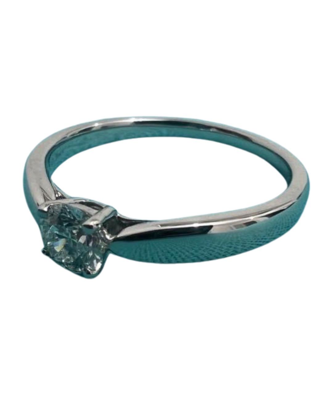 TIFFANY&CO Белое платиновое кольцо, фото 1