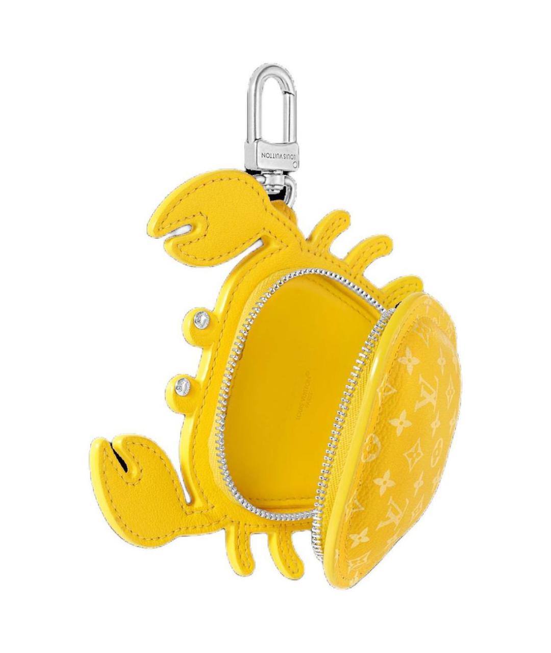 LOUIS VUITTON Желтый кошелек, фото 3