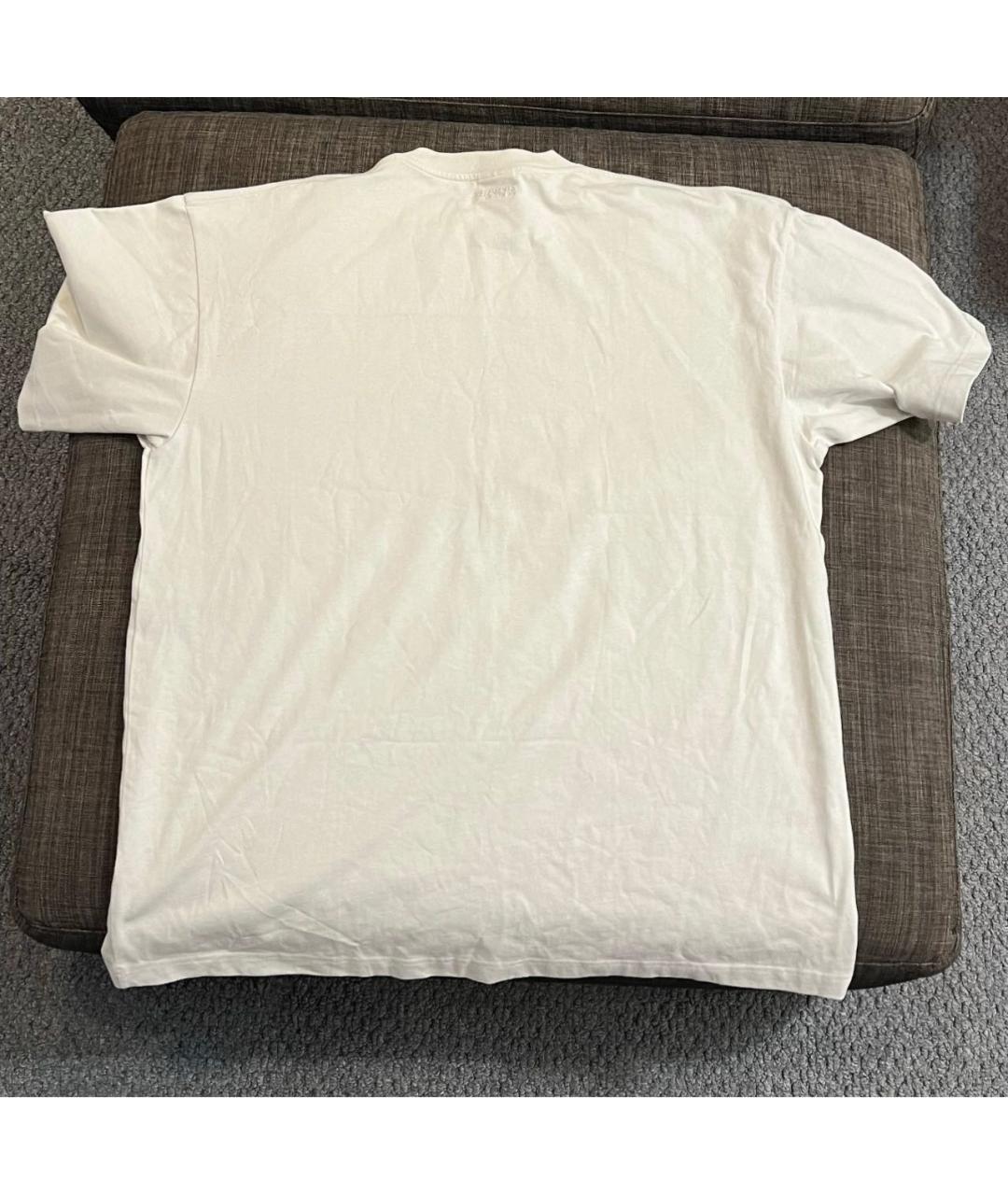 VETEMENTS Бежевая хлопковая футболка, фото 2