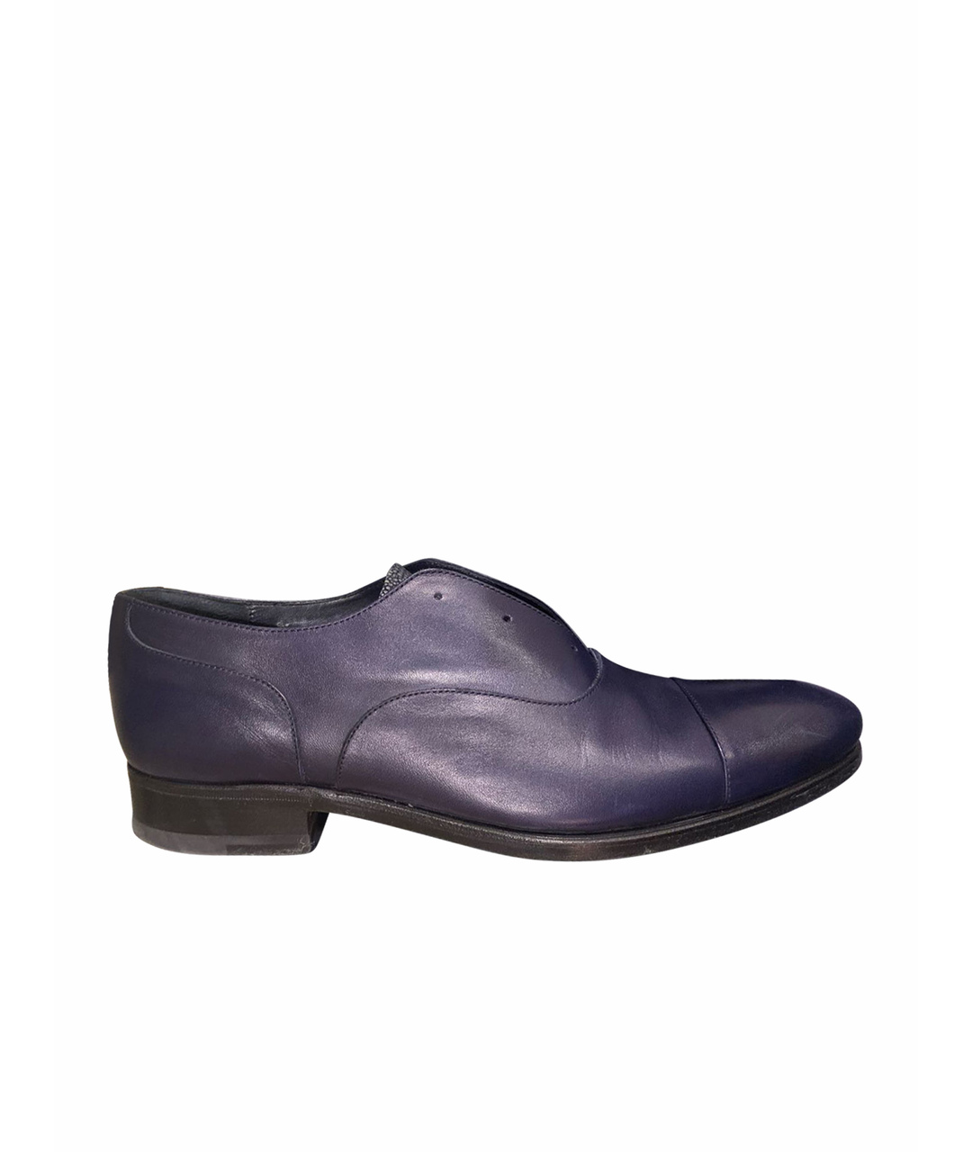 LARUSMIANI Синие кожаные туфли, фото 1