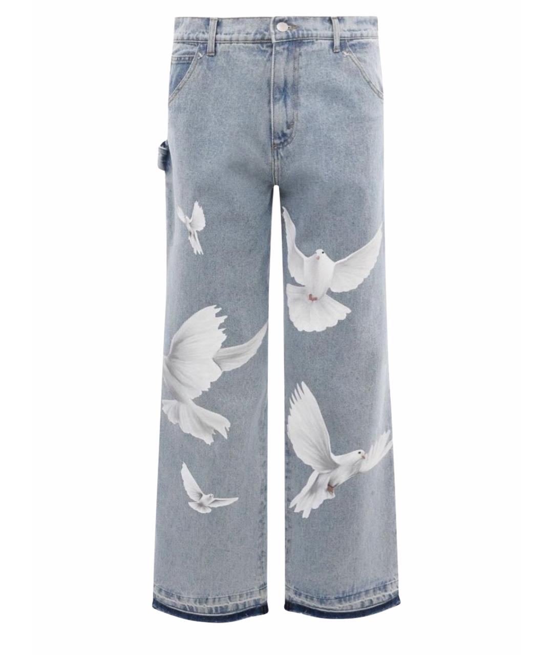 32 PARADIS SPRUNG FRERES Мульти хлопковые прямые джинсы, фото 9