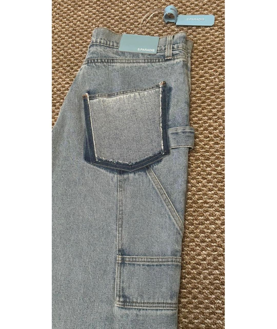 32 PARADIS SPRUNG FRERES Мульти хлопковые прямые джинсы, фото 3