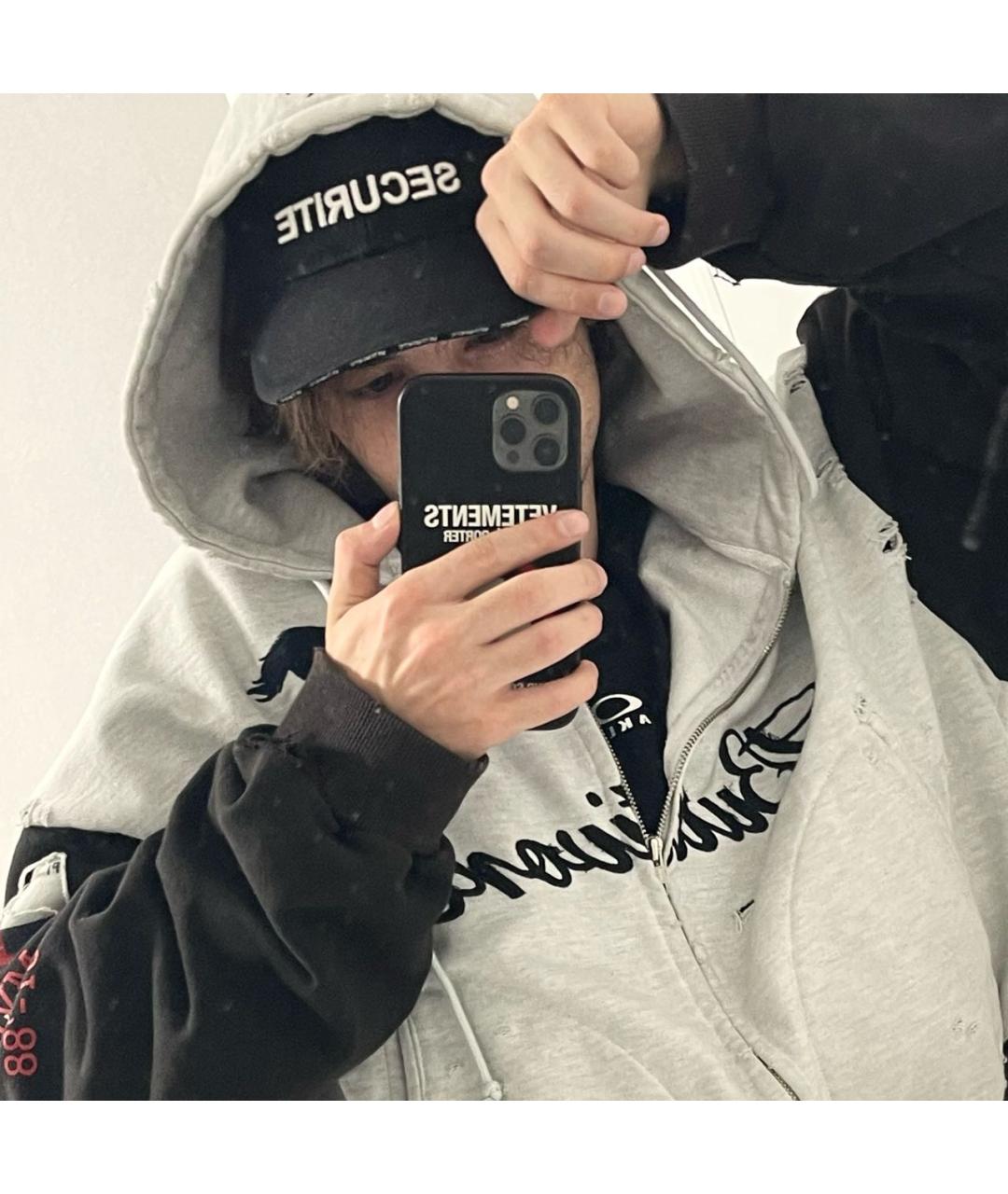 VETEMENTS Черная хлопковая кепка/бейсболка, фото 6