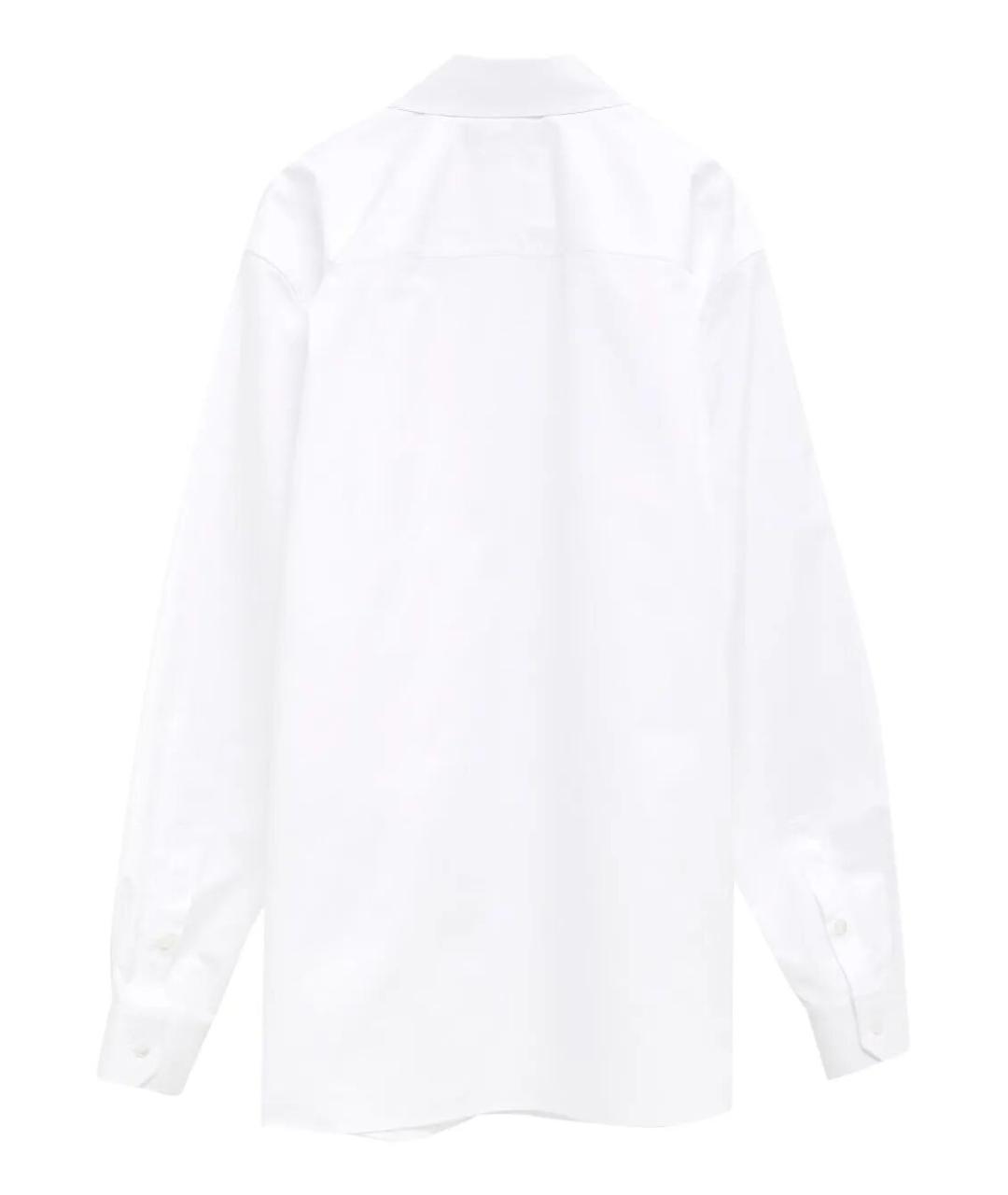 GUCCI Белая хлопковая кэжуал рубашка, фото 2