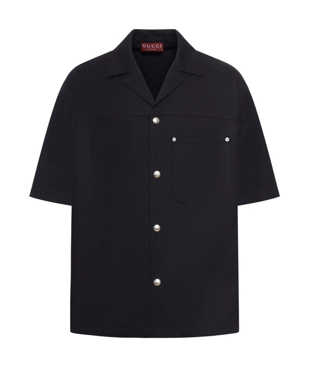 GUCCI Черный хлопковый пиджак, фото 1