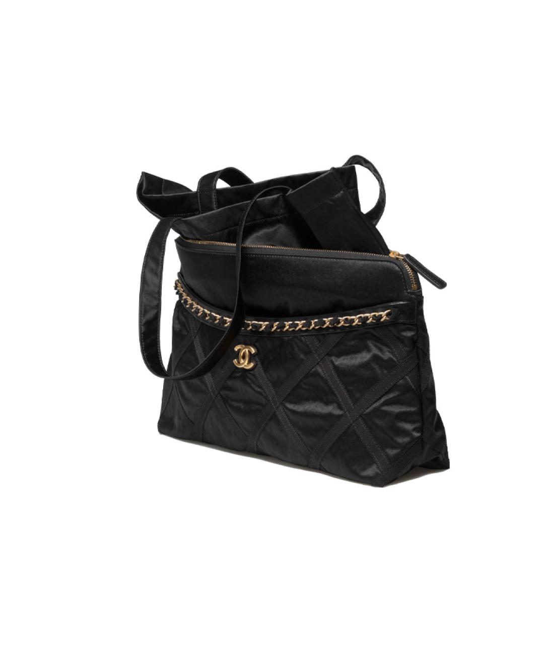 CHANEL Черная сумка через плечо, фото 2