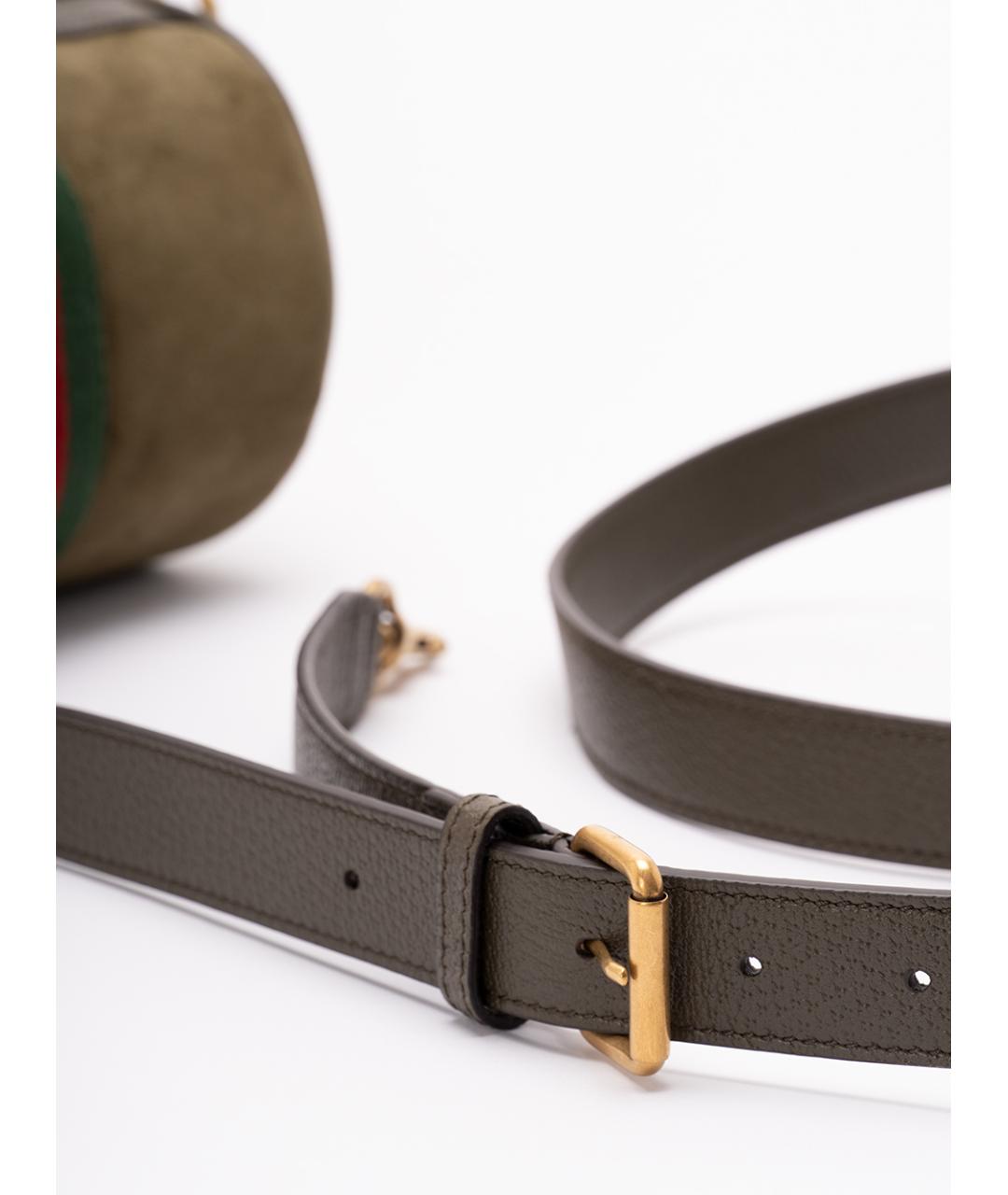 GUCCI Мульти замшевая сумка на плечо, фото 4