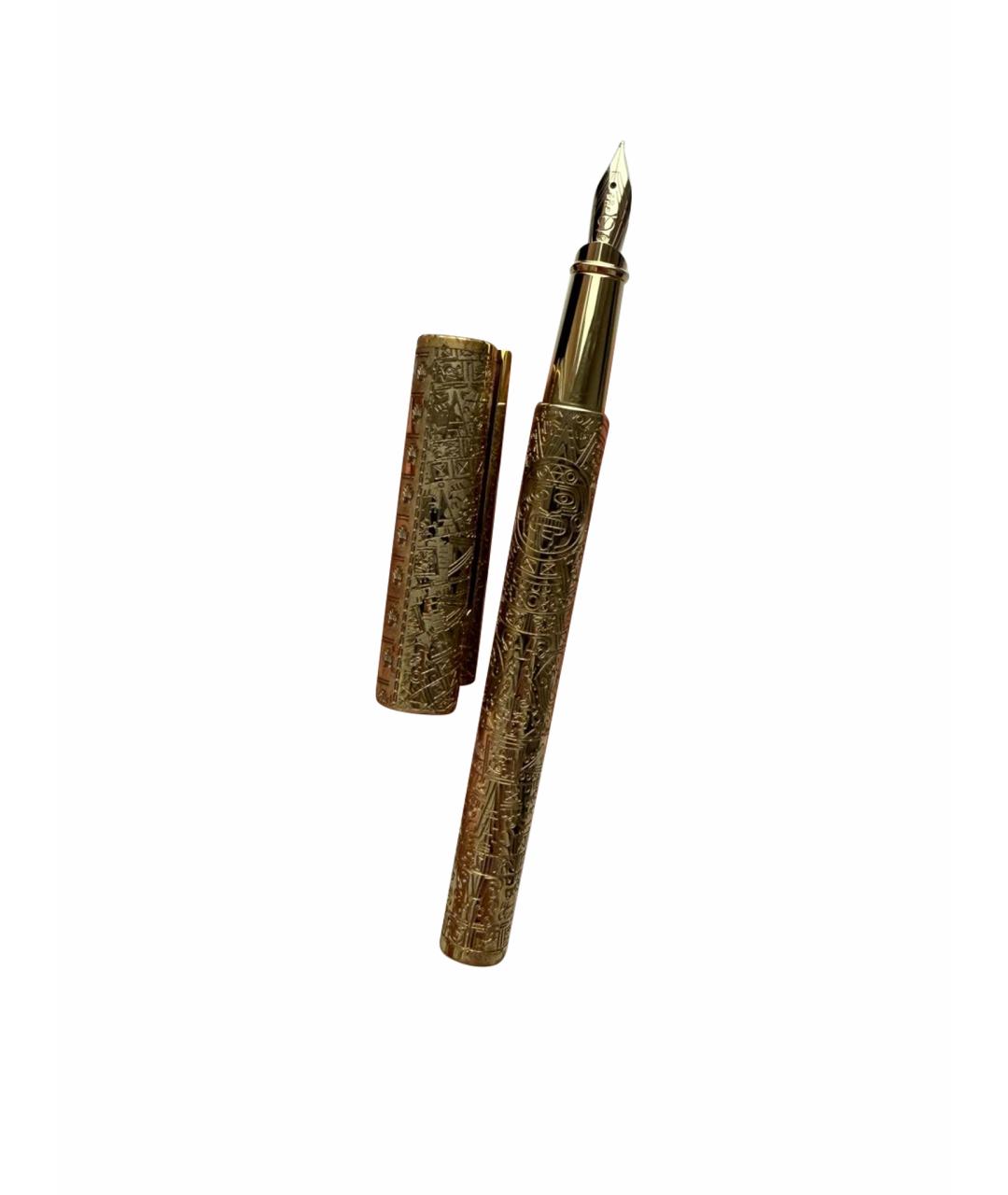 DUPONT Золотая позолоченная перьевая ручка, фото 1