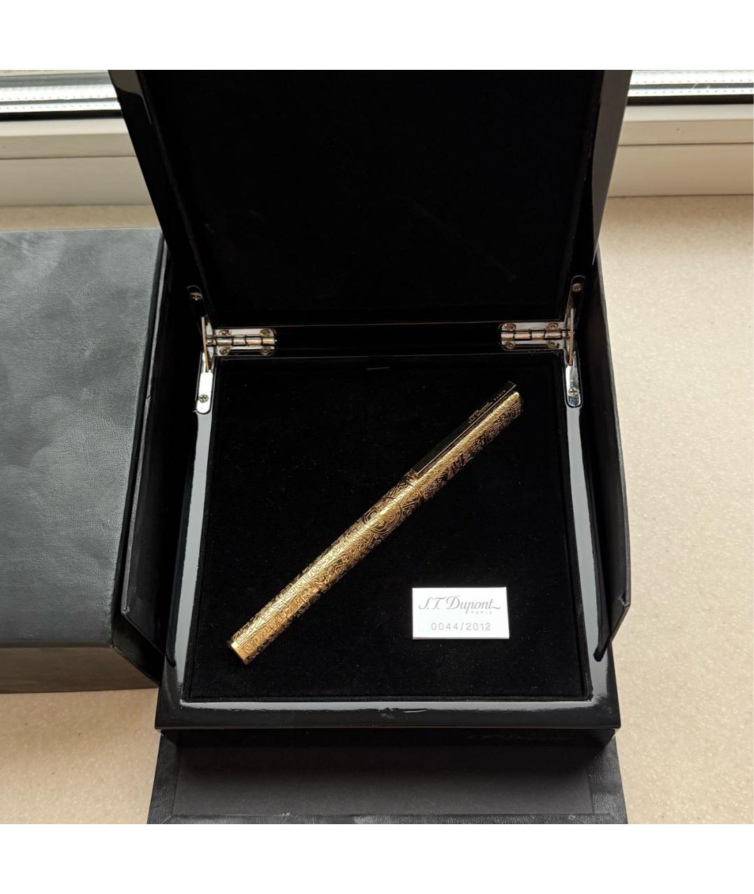 DUPONT Золотая позолоченная перьевая ручка, фото 2