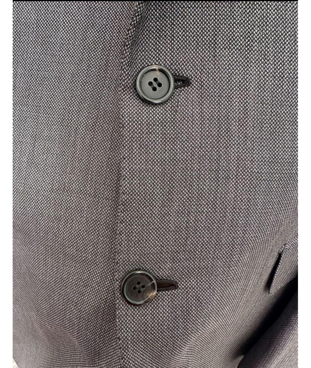 BRIONI Серебрянный кашемировый пиджак, фото 3